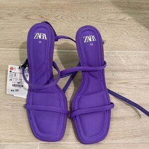 Purple Zara Heels- NWT